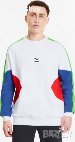 Puma TFS Crewneck Sweatshirt - страхотна мъжка блуза, снимка 1 - Спортни дрехи, екипи - 42707936