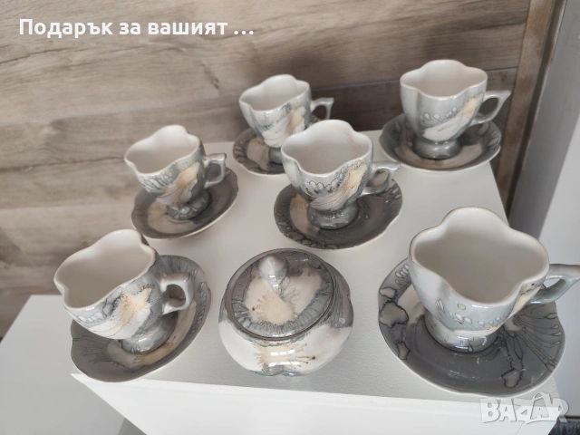 Сервиз за кафе , снимка 2 - Сервизи - 53869535