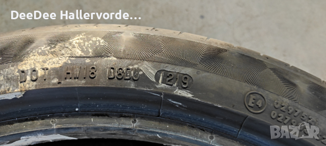 4 бр. летни гуми Continental PremiumContact 6 235/40/R19 96Y XL, снимка 7 - Гуми и джанти - 36271500