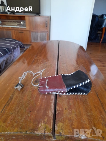 Стара кожена кесия #4