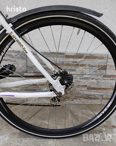 АЛУМ. дамски велосипед NAKAMURA 28 цола, снимка 9 - Велосипеди - 53754241