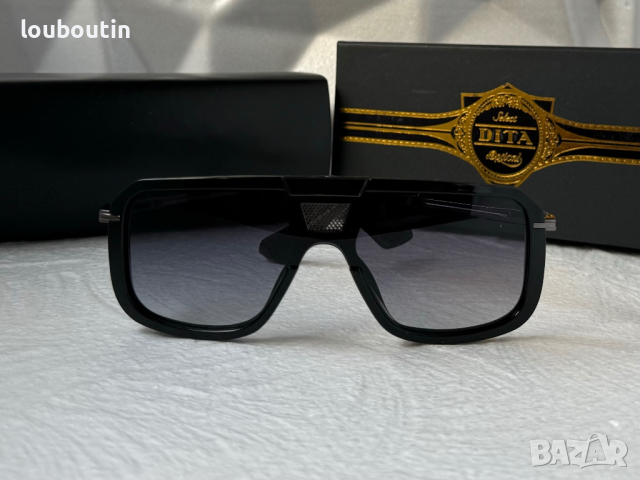 Dita 2023 мъжки слънчеви очила маска 4 цвята черни прозрачни, снимка 5 - Слънчеви и диоптрични очила - 44749850
