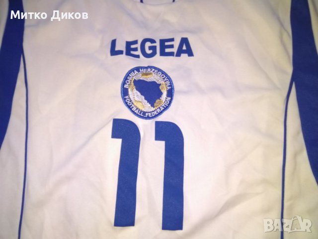 Тениска на Босна и Херцеговина Легеа №11 Един Дзеко-2 броя размер М и Л, снимка 3 - Футбол - 44217270
