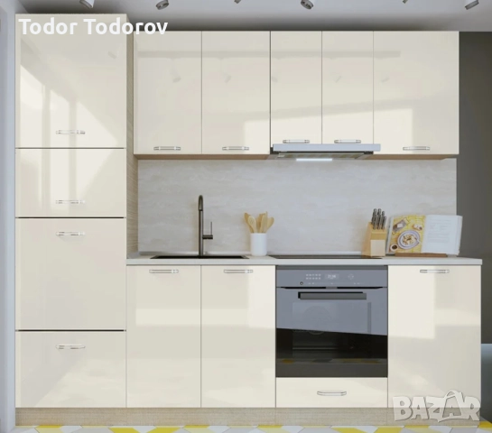 Кухня 2.5м 18мм, снимка 2 - Кухни - 52878814