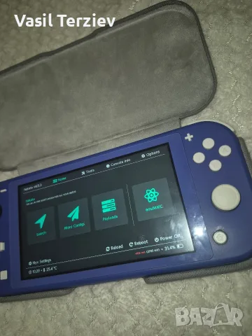 Nintendo switch lite с чип, снимка 2 - Nintendo конзоли - 55901313