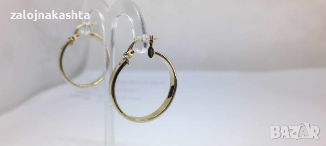 Нови Златни обеци-2,06гр/14кр, снимка 5 - Обеци - 44649569