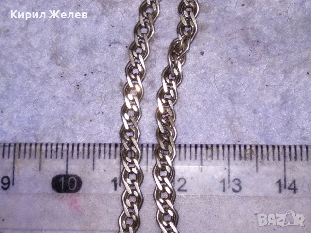 КРАСИВА СРЕБЪРНА ГРИВНА СРЕБРО 925 ЗДРАВА РЕТРО ПЛЕТКА РЪЧНА МАЙСТОРСКА ИЗРАБОТКА 38522, снимка 6 - Гривни - 41462540