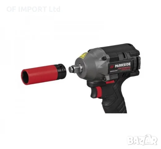Безжичен Ударен Гайковерт PARKSIDE Performance PASSP 20-Li C4, снимка 3 - Гедорета - 56305012