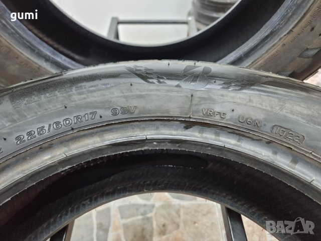 2бр летни гуми 225/60/17 Bridgestone H648 , снимка 4 - Гуми и джанти - 41885497