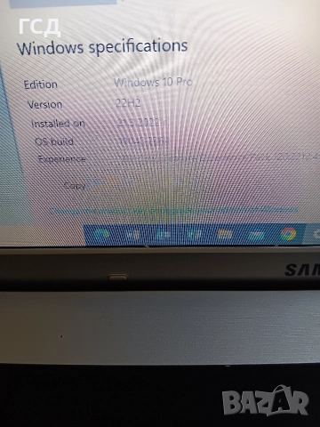Лаптоп Самсунг СЕ 31/4gb. , снимка 7 - Лаптопи за дома - 52670532