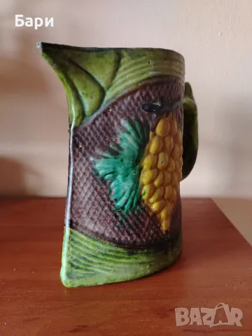 Стара красива кана - Троянска керамична, снимка 4 - Колекции - 50201212