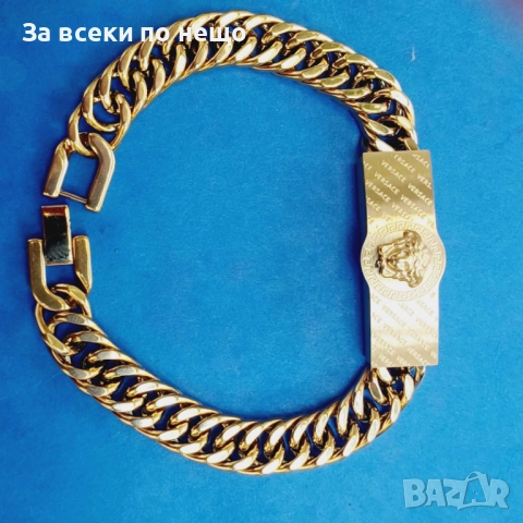 Тежка Мъжла Гривна От Медицинска Стомана Код SV-23, снимка 2 - Гривни - 52499405