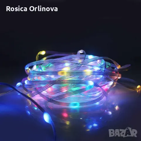 RGB LED Магическа светлинна лента с дистанционно и Bluetooth управление с проложение, снимка 2 - Други - 48199385