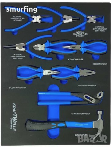 Количка с Инструменти KraftWelle, снимка 5 - Куфари с инструменти - 34745781