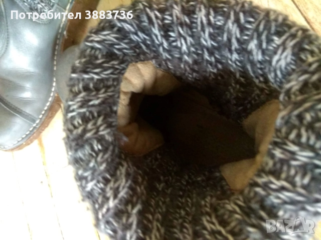 Боти / ботуши НатураЛиста,ест.кожа, снимка 4 - Дамски боти - 52547289