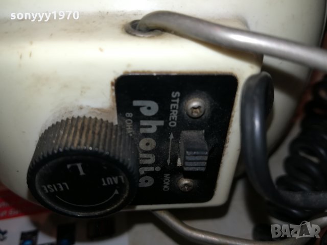 phonia-japan stereo headphones 1702222000, снимка 15 - Слушалки и портативни колонки - 35826967