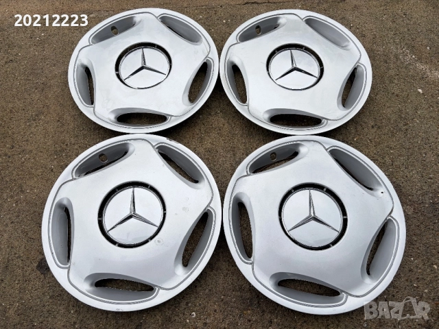 4 броя оригинални тасове за Mercedes 15, снимка 4 - Аксесоари и консумативи - 52492500