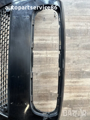 Предна броня черна с фарове за мъгла и PDC сензори за Volvo V70 (2012), снимка 2 - Части - 53741871