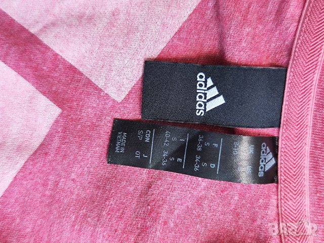 Adidas дамска тениска S/M размер , снимка 3 - Тениски - 41574071