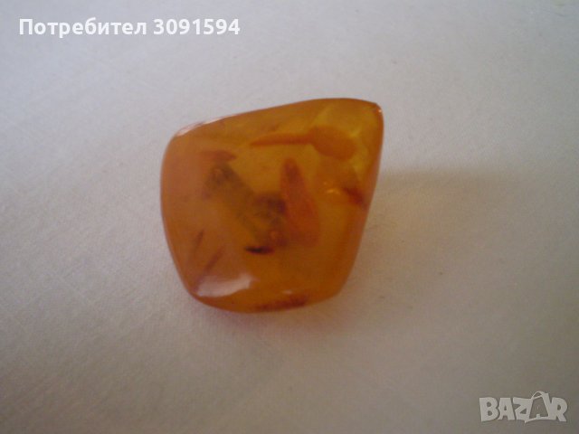 РУСКА КЕХЛИБАР БРОШКА ВИНТИДЖ БИЖУ 100% НАТУРАЛЕН БАЛТИЙСКИ КЕХЛИБАР, снимка 7 - Антикварни и старинни предмети - 40257678