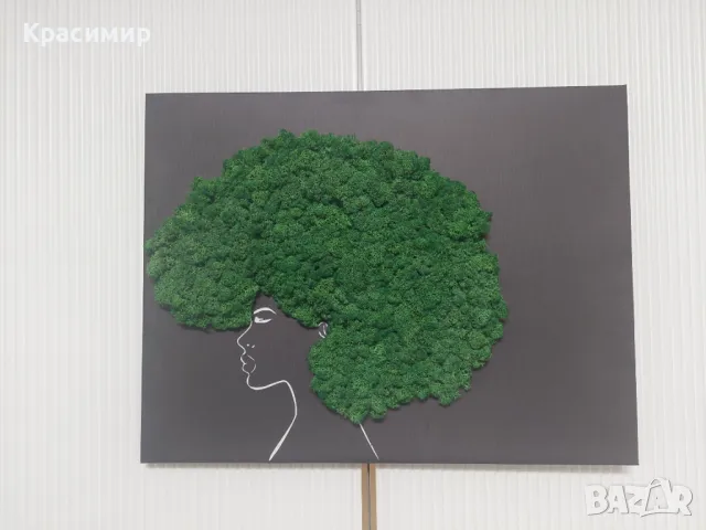 Картина със скандинавски мъх