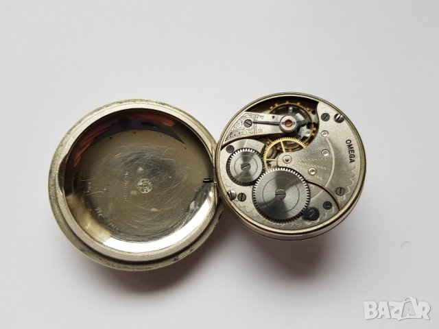 Античен голям джобен часовник OMEGA APW-149, снимка 15 - Антикварни и старинни предмети - 35936042