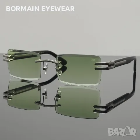 Слънчеви очила Bormain Monaco Royale нови, UV400, синьо и зелено, снимка 6 - Слънчеви и диоптрични очила - 56211002