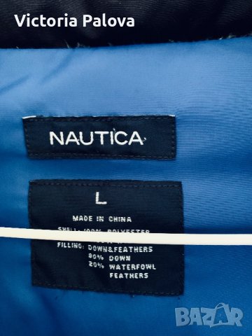Зимно яке-puffer 80% гъши пух  NAUTICA NX3000 Америка, снимка 4 - Якета - 39075258