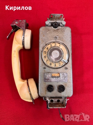 Стар колекционерски телефон!, снимка 3 - Антикварни и старинни предмети - 53512085