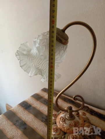 Настолна лампа в стил арт деко, снимка 3 - Настолни лампи - 50828831