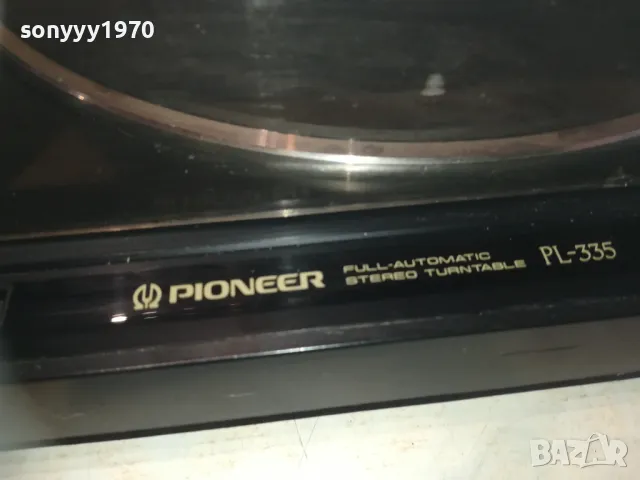PIONEER PL-335 MADE IN JAPAN-ВНОС SWISS 2210241802, снимка 4 - Грамофони - 47680216