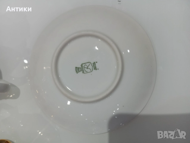 Порцеланов сервиз за кафе маркиран смесен, снимка 16 - Сервизи - 52540642