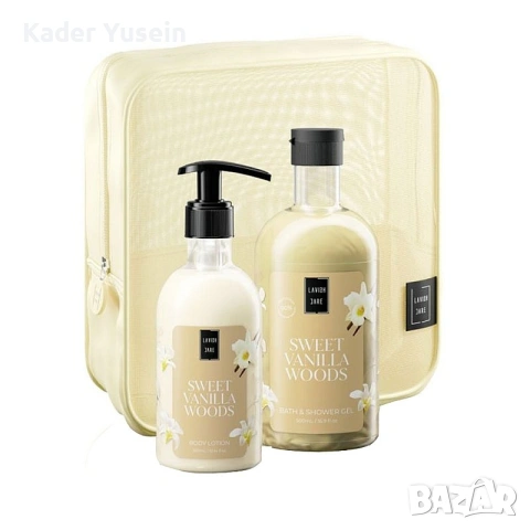 душ гел и лосион за тяло +спрей към тях 