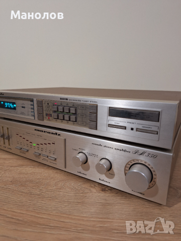 Усилвател+тунерMARANTZ, снимка 2 - Ресийвъри, усилватели, смесителни пултове - 44835051