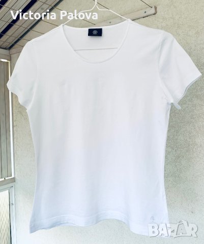 BOGNER бяла тениска премиум лукс Германия, снимка 1 - Тениски - 41535885