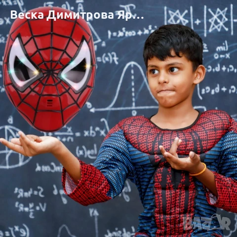 Детска светеща маска, SPIDERMAN, снимка 4 - Други - 50842013