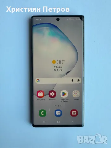 Samsung Galaxy Note 10 Plus - 256GB - ЧЕРЕН - Отключен - СЪС ЗАБЕЛЕЖКА, снимка 2 - Samsung - 55848964