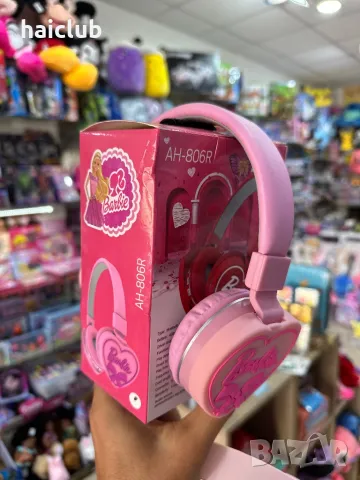 Детски слушалки Стич,Спайдърмен,Барби,Мики/Bluetooth слушалки, снимка 8 - Електрически играчки - 47723876