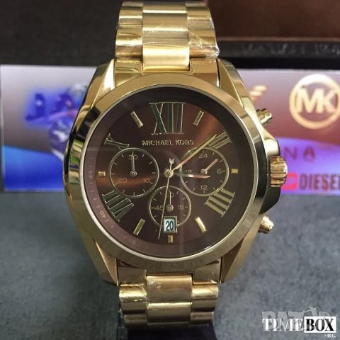 Michael Kors MK5502 Bradshaw Chronograph. Нов дамски часовник, снимка 2 - Дамски - 38820513