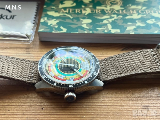 Часовник Merkur , снимка 3 - Мъжки - 53688220