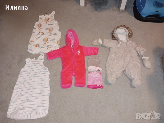 Дрехи,костюмчета и шапки за момиченце, снимка 6 - Комплекти за бебе - 52878923