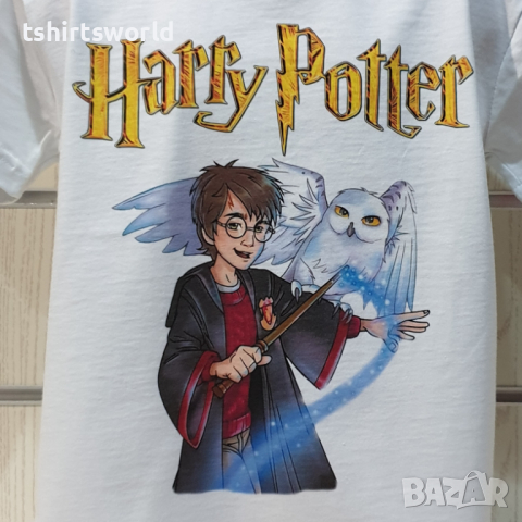 Нова детска тениска с дигитален печат Хари Потър, снимка 2 - Детски тениски и потници - 36350152