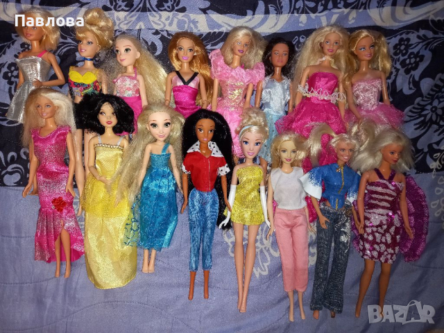 Голяма колекция от кукли барби (2)