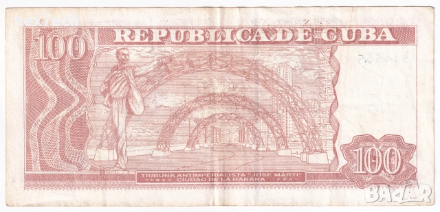 ❤️ ⭐ Куба 2019 100 песос ⭐ ❤️, снимка 3 - Нумизматика и бонистика - 47800365