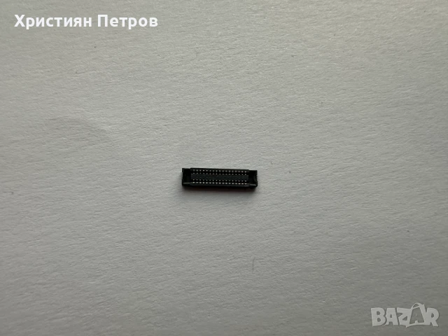 Конектор / Букса 34 pin женски на платката за Samsung Galaxy Xcover 6 Pro, снимка 3 - Резервни части за телефони - 50932711