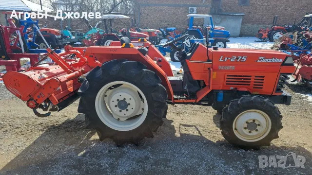 Японски трактор Kubota L1-275D с фреза, 4х4, 27 кс, АграБГ Джолев, снимка 5 - Селскостопанска техника - 49283966