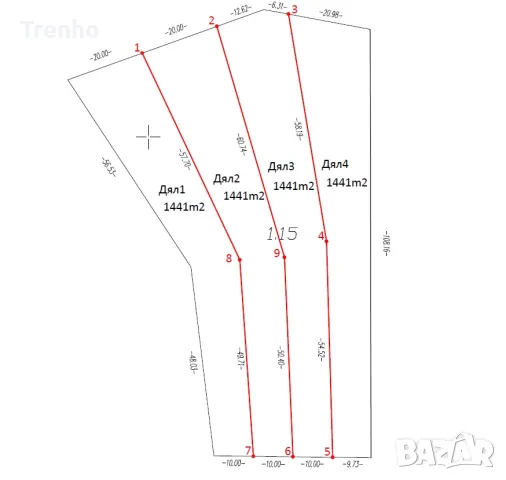 Топ парцел на морето Атия (залив Вромос) 1441кв.м + видео, снимка 4 - Парцели - 46238925