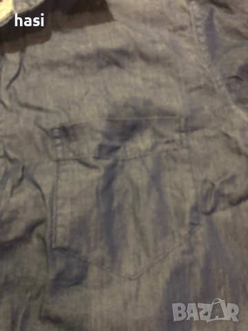 Елегантна дънкена риза , снимка 7 - Ризи - 36210185