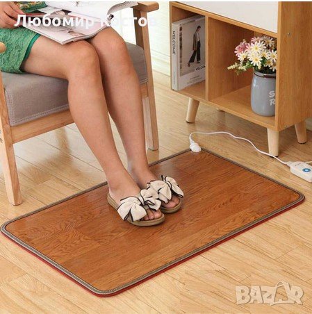 Отопляема постелка за крака, за дома и офиса, 220 V