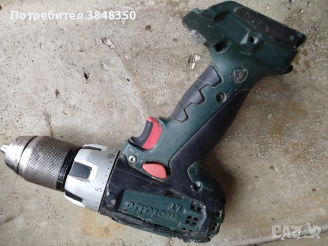 Винтоверт METABO 18 V - за ремонт, снимка 8 - Винтоверти - 52469496